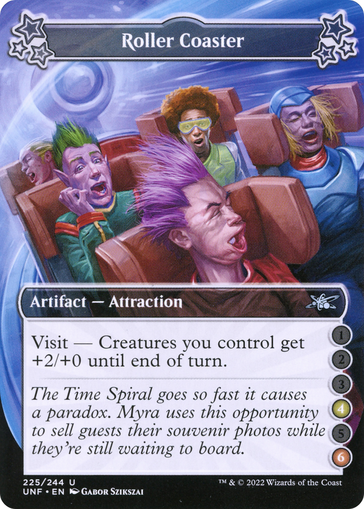 Image of Roller Coaster (4-6) (UNF-225) - Unfinity Foil