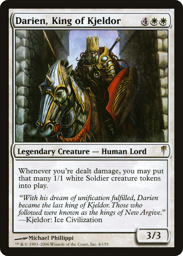 Image of Darien, King of Kjeldor (CSP-004) - Coldsnap
