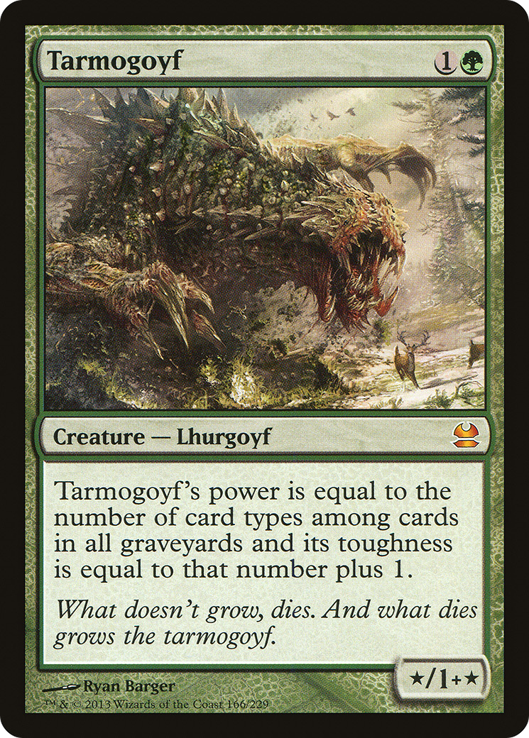 Image of Tarmogoyf (MMA-166) - Modern Masters
