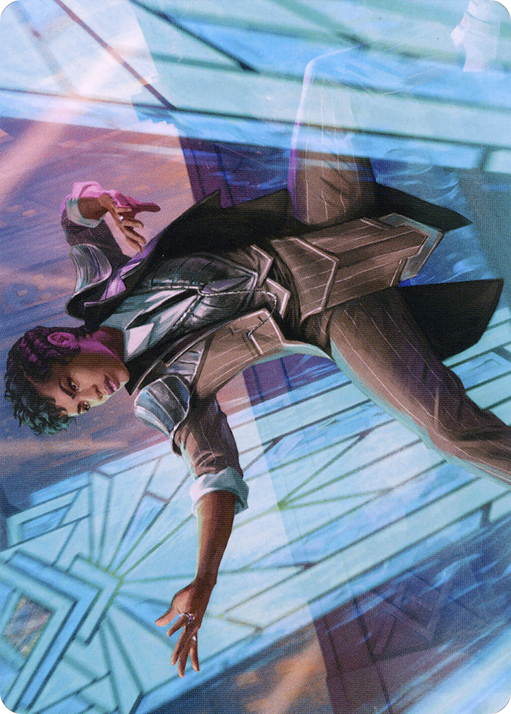 Image of Dapper Shieldmate // Dapper Shieldmate (ASNC-002) - New Capenna Art Series (Borderless) Foil