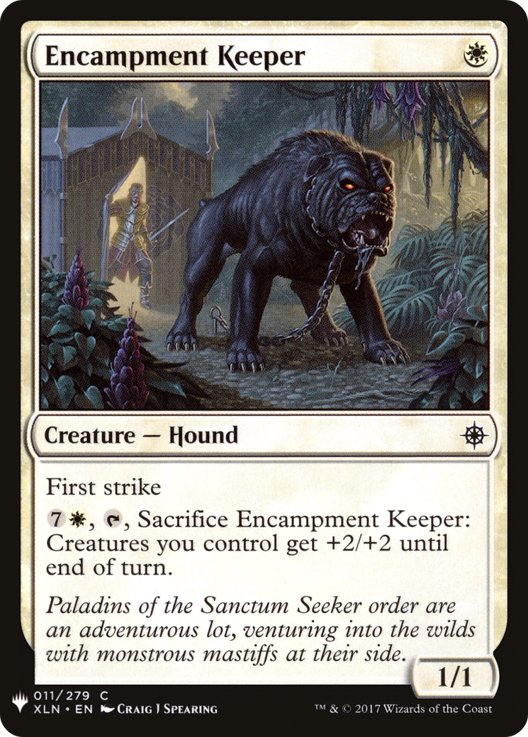 Image of Encampment Keeper (LIST-011) - The List
