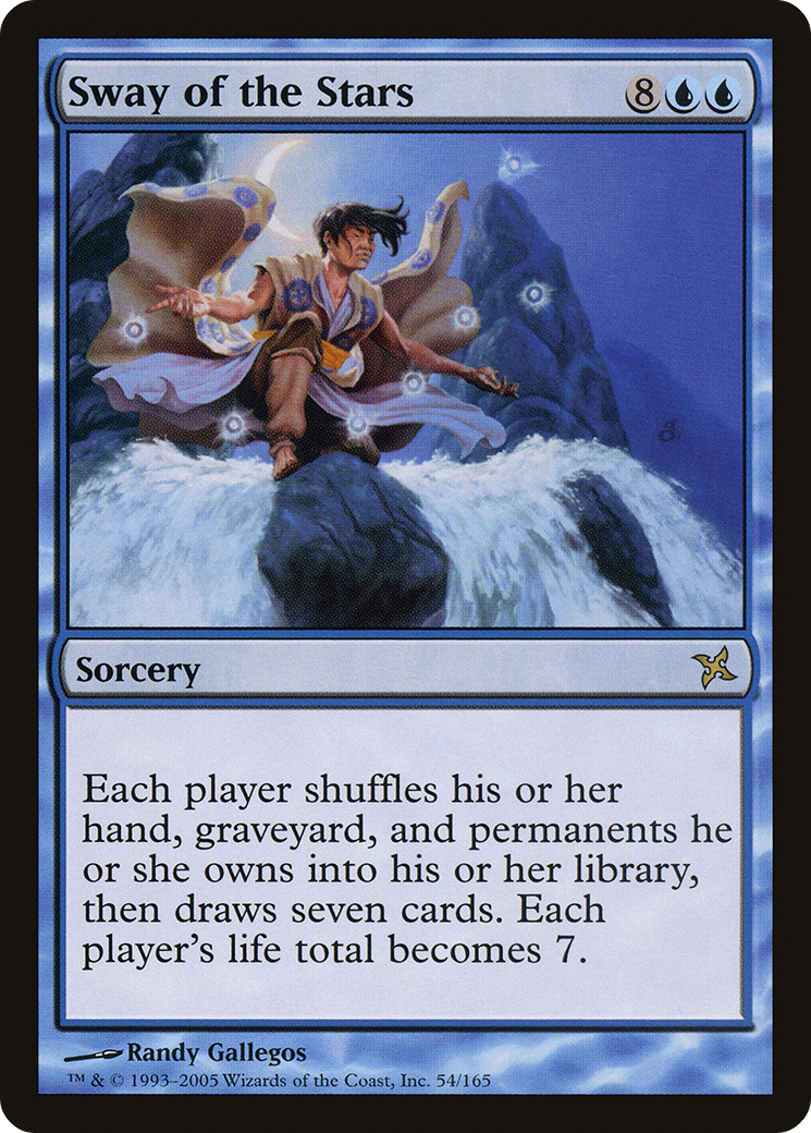 Image of Sway of the Stars (BOK-054) - Betrayers of Kamigawa Foil