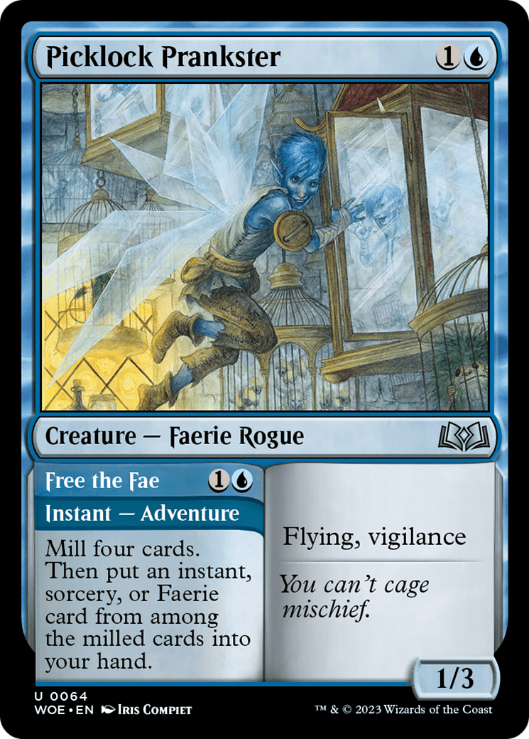 Image of Picklock Prankster (WOE-064) - Wilds of Eldraine