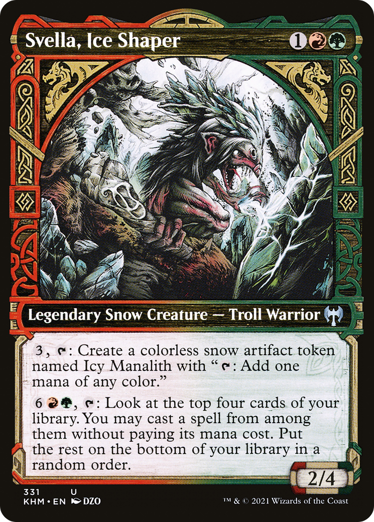 Image of Svella, Ice Shaper (Showcase) (KHM-331) - Kaldheim: (Showcase)