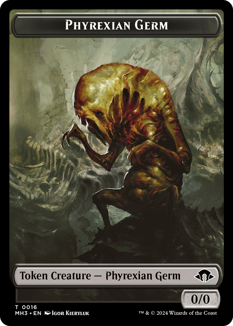 Image of Phyrexian Germ (TMH3-016) - Modern Horizons 3 Tokens Foil