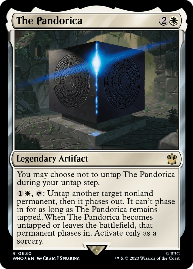 Image of The Pandorica (Surge Foil) (WHO-630) - Doctor Who Foil