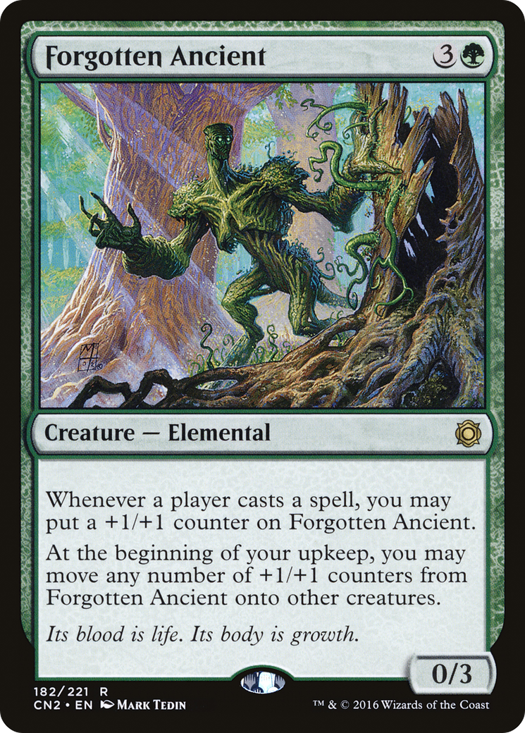 Image of Forgotten Ancient (CN2-182) - Conspiracy: Take the Crown Foil