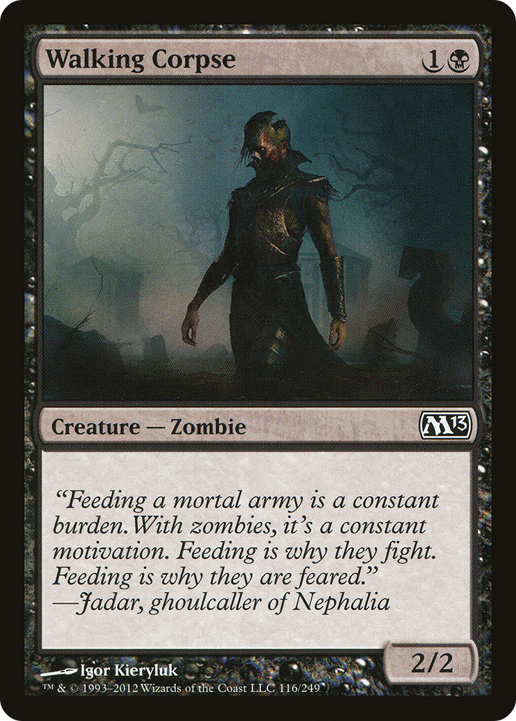 Image of Walking Corpse (M13-116) - Magic 2013