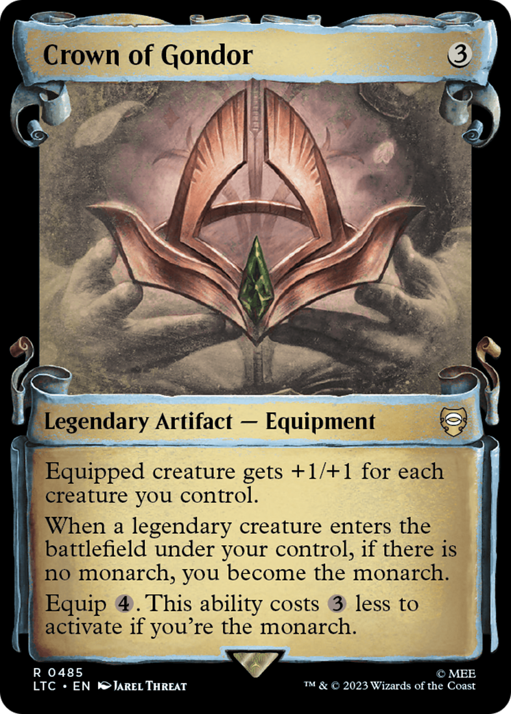 Image of Crown of Gondor (Showcase Scrolls) (LTC-485) - Tales of Middle-earth Commander: (Showcase)