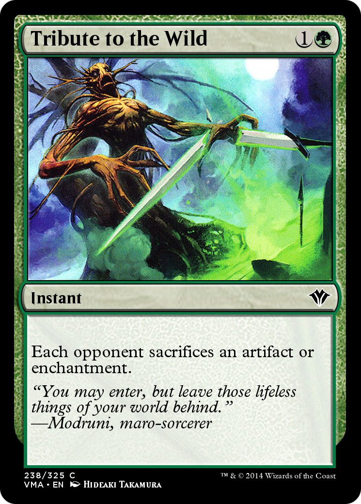 Image of Tribute to the Wild (VMA-238) - Vintage Masters Foil