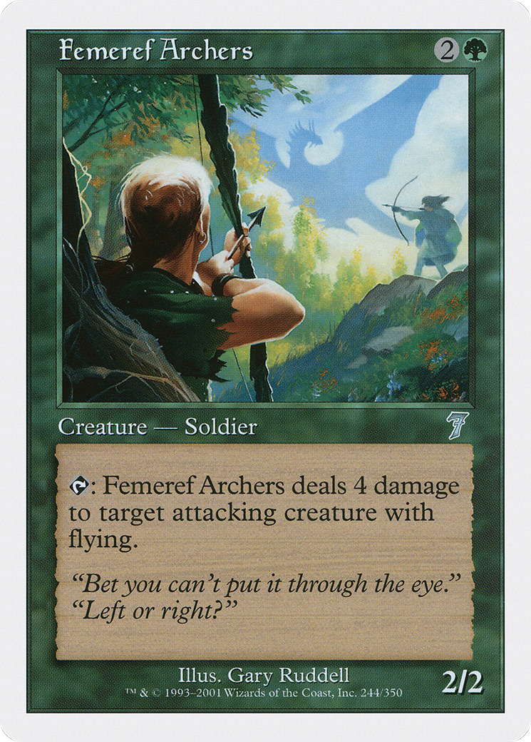 Image of Femeref Archers (7ED-244) - 7th Edition