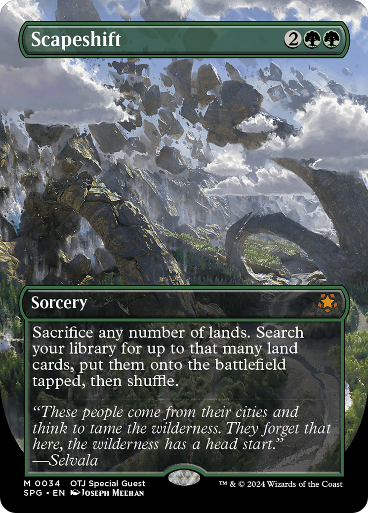 Image of Scapeshift (Borderless) (SPG-034) - Special Guests (Borderless)