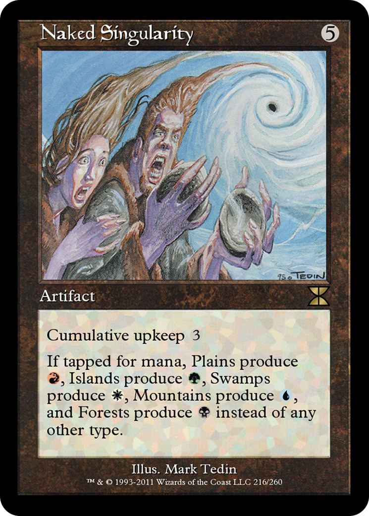 Image of Naked Singularity (ME4-216) - Masters Edition IV Foil