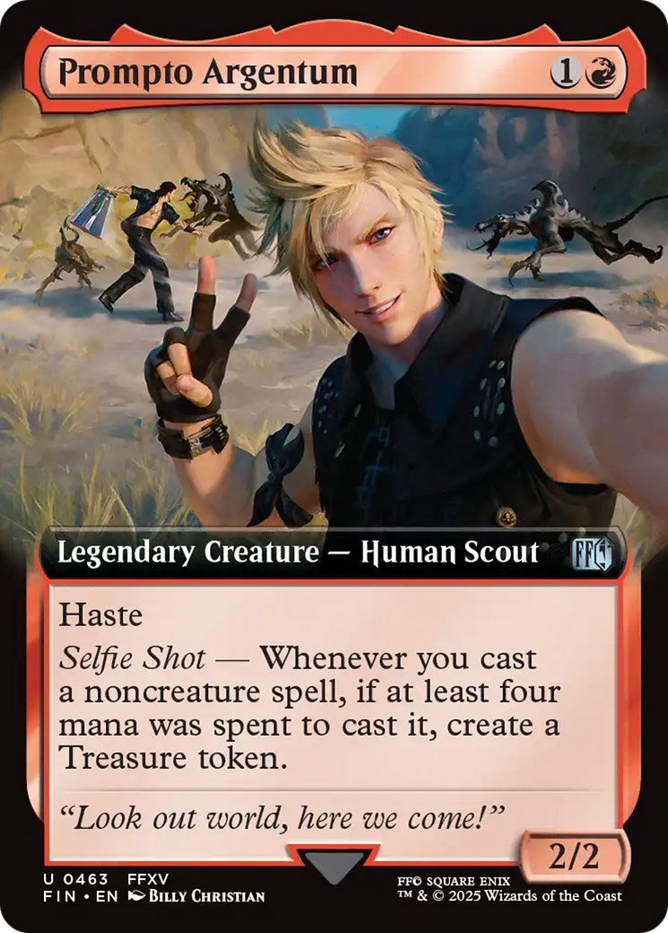 Image of Prompto Argentum (Extended Art) (FIN-463) - FINAL FANTASY: (Extended Art)