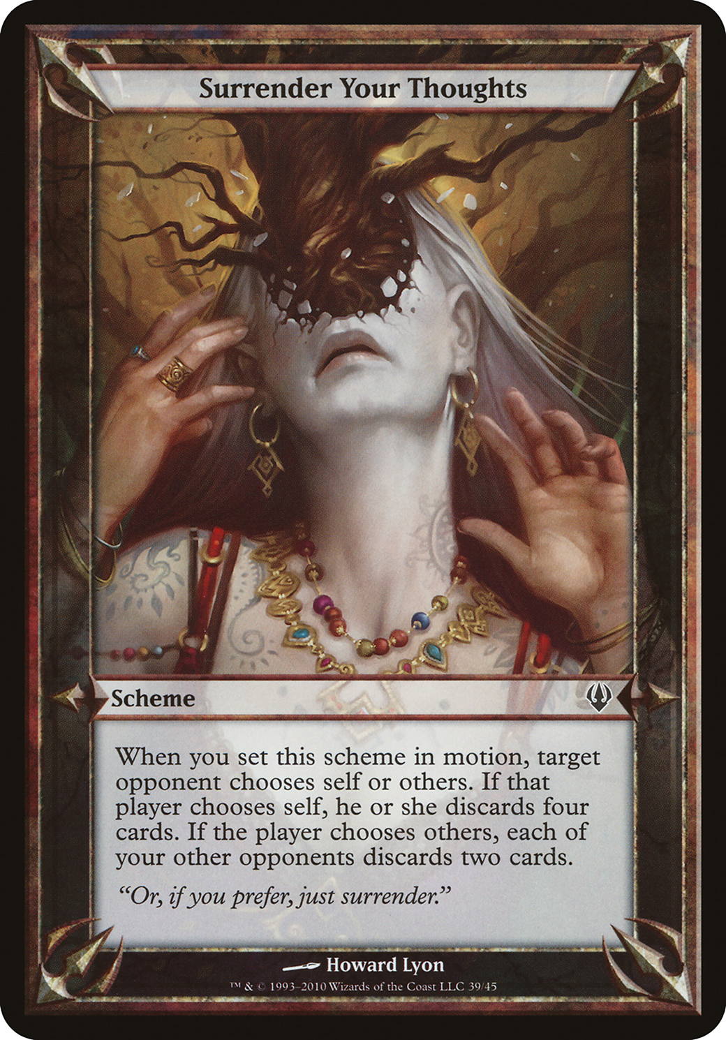 Image of Surrender Your Thoughts (Archenemy) (OVER-) - Archenemy Schemes