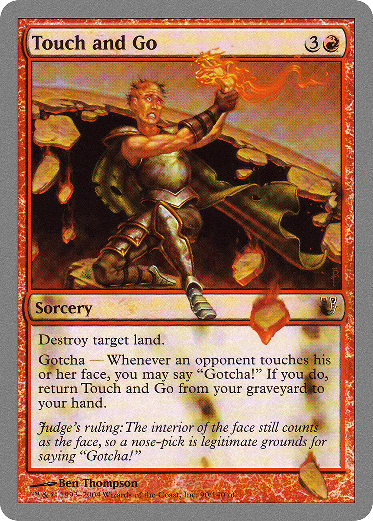 Image of Touch and Go (UNH-090) - Unhinged