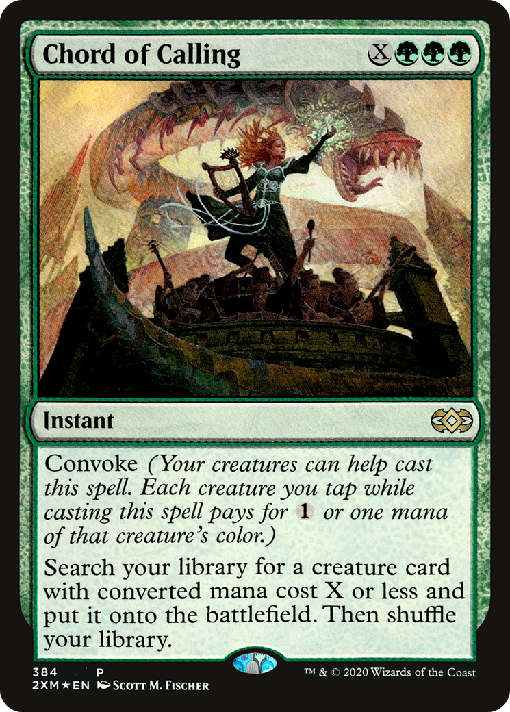 Image of Chord of Calling (LARP-384) - Double Masters Foil