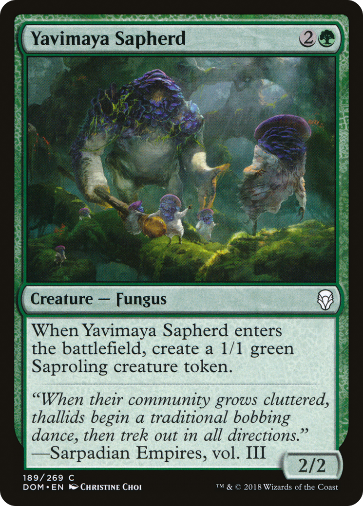 Image of Yavimaya Sapherd (DOM-189) - Dominaria