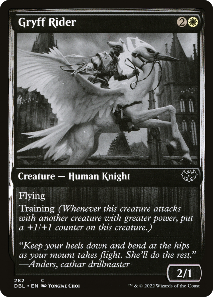 Image of Gryff Rider (DBL-282) - Innistrad: Double Feature