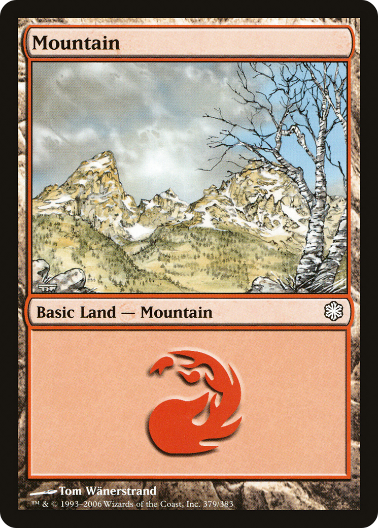 Image of Mountain (379) (CTD-379) - Coldsnap Theme Decks