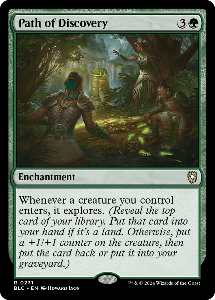 Image of Path of Discovery (BLC-231) - Bloomburrow Commander