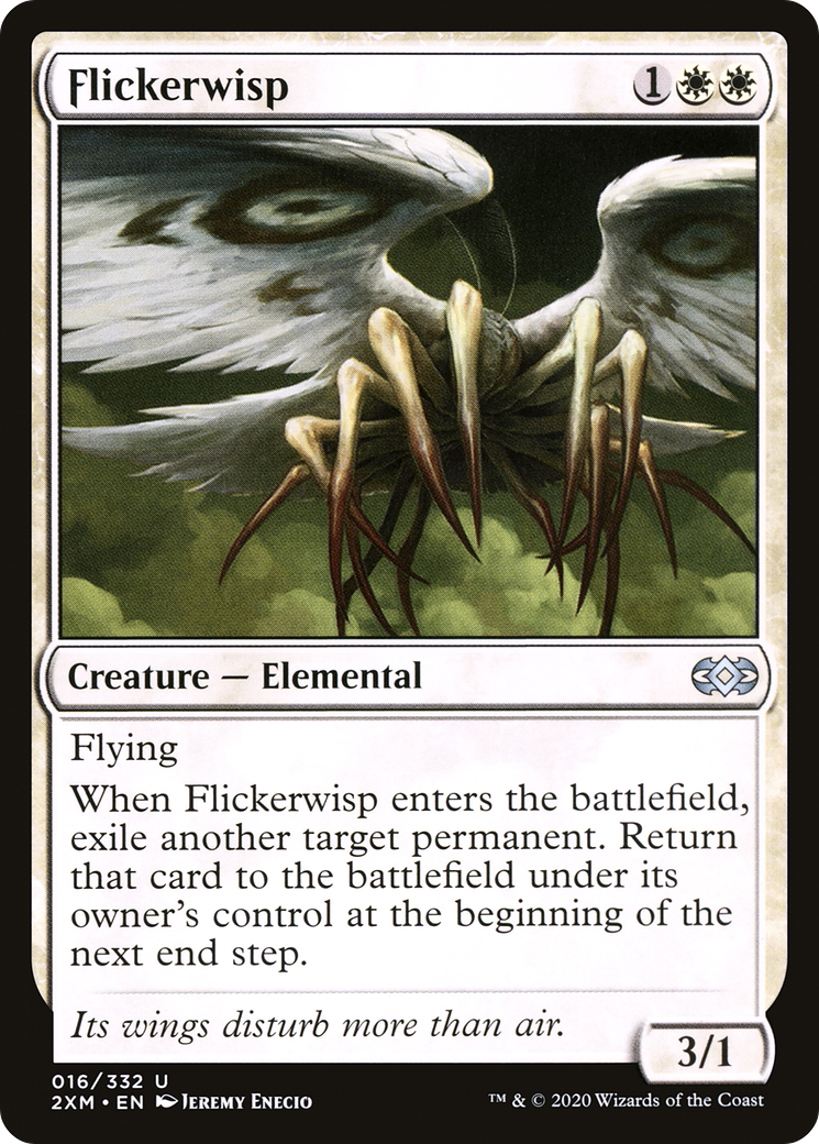 Image of Flickerwisp (2XM-016) - Double Masters Foil