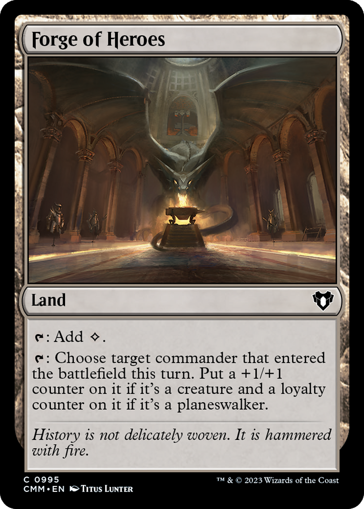 Image of Forge of Heroes (CMM-995) - Commander Masters