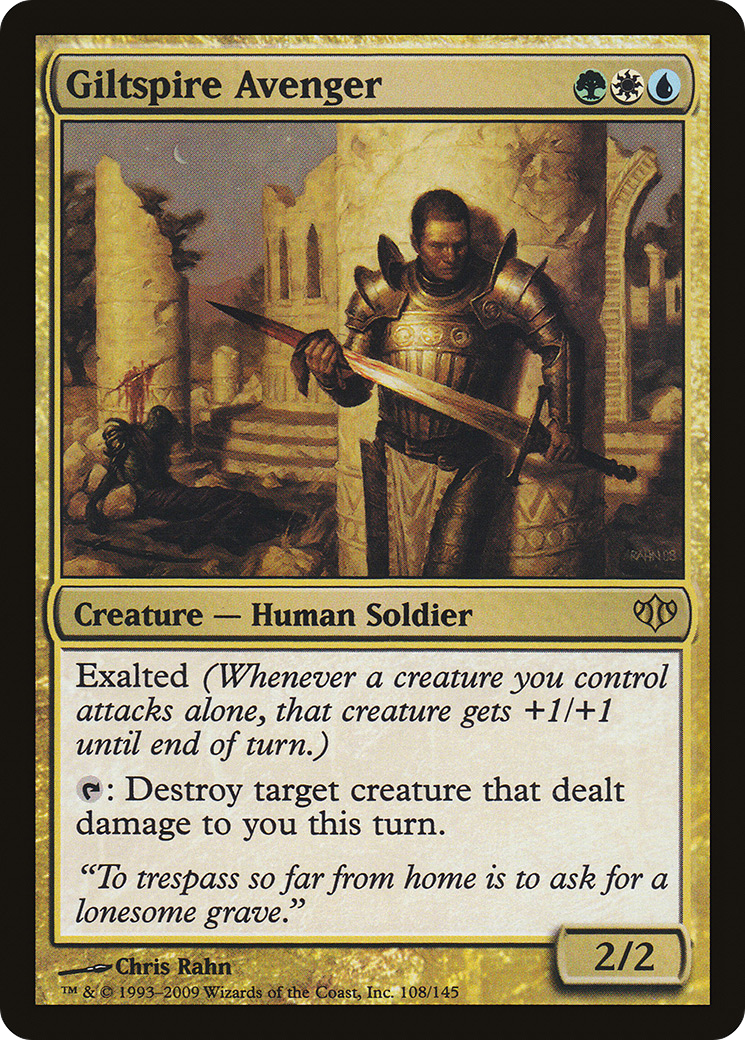 Image of Giltspire Avenger (CON-108) - Conflux Foil