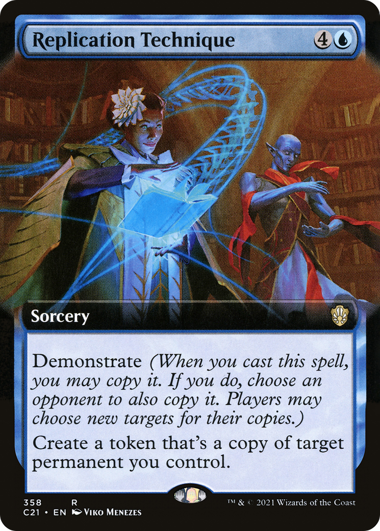 Image of Replication Technique (Extended Art) (C21-358) - Commander 2021: (Extended Art)