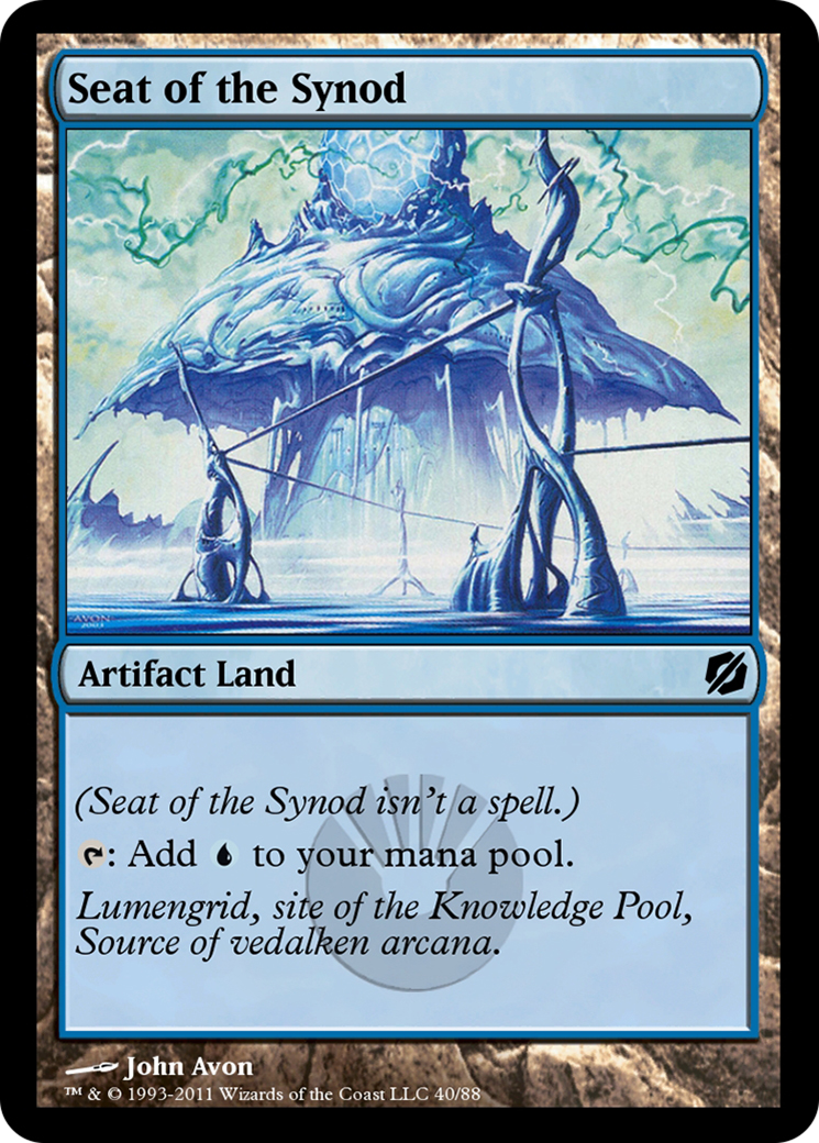 Image of Seat of the Synod (TD2-040) - Duel Decks: Mirrodin Pure vs. New Phyrexia