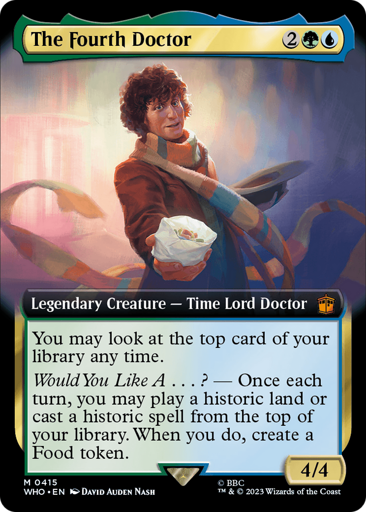 Image of The Fourth Doctor (Extended Art) (WHO-415) - Doctor Who: (Extended Art)