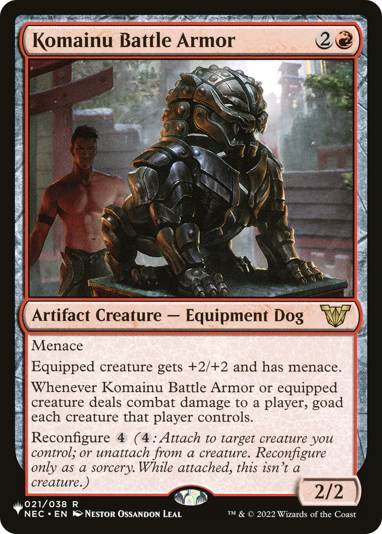 Image of Komainu Battle Armor (LIST-NEC-21) - The List
