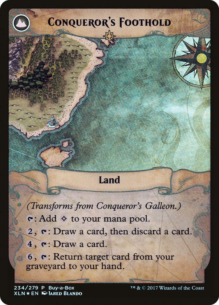 Image of Conqueror's Galleon (BABP-234) - XLN Treasure Chest: (compasslanddfc) Foil