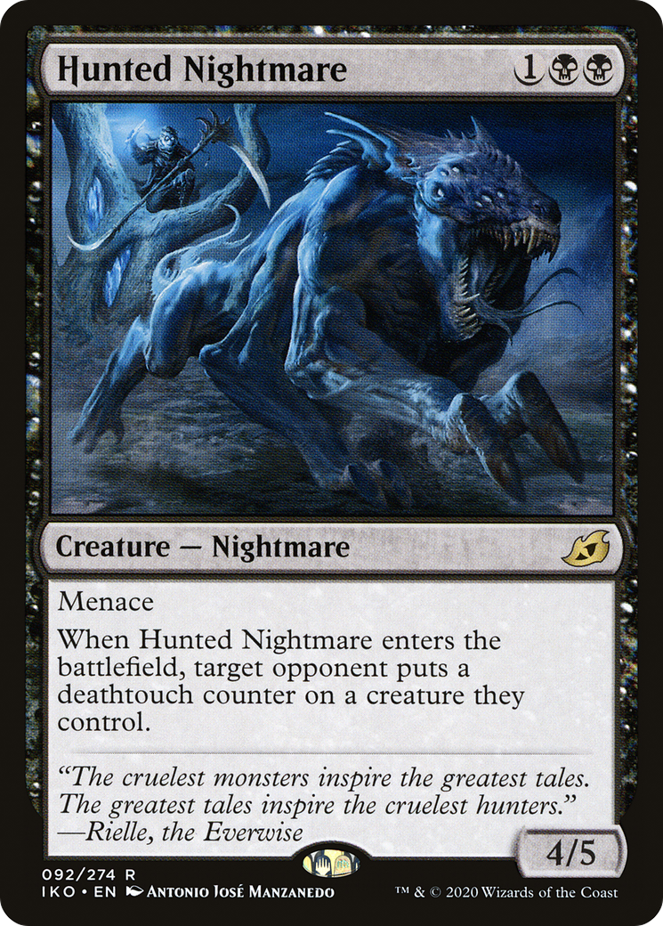 Image of Hunted Nightmare (IKO-092) - Ikoria: Lair of Behemoths