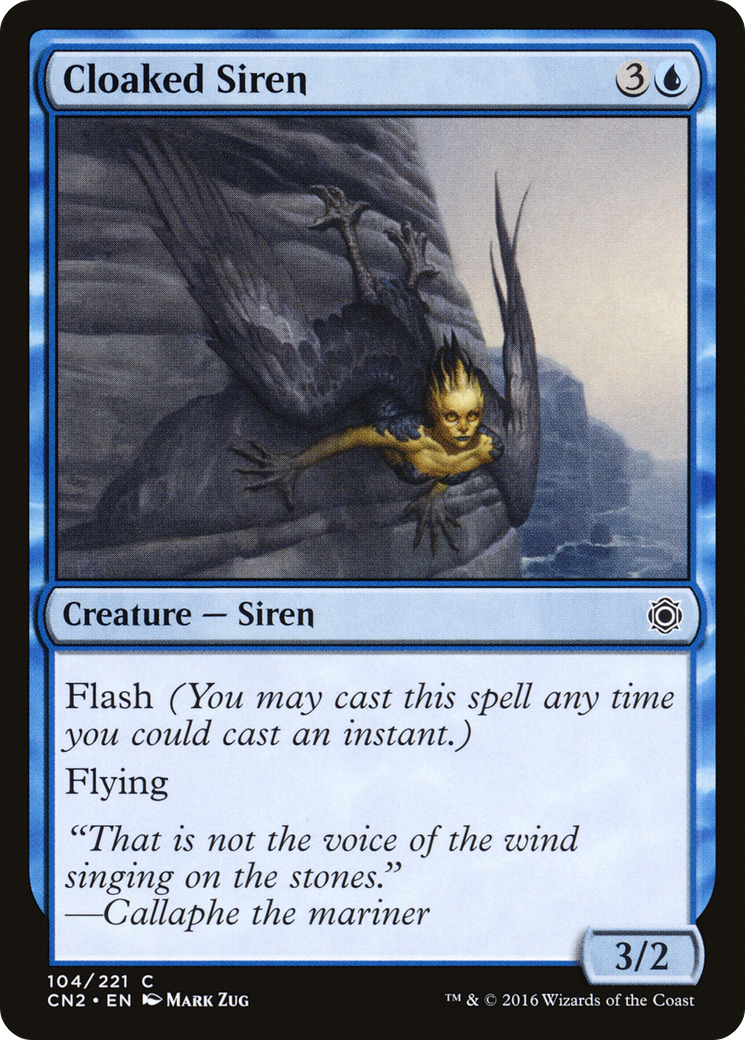 Image of Cloaked Siren (CN2-104) - Conspiracy: Take the Crown