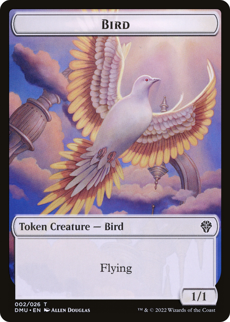 Image of Bird Token (002) (DMU-002) - Dominaria United Tokens