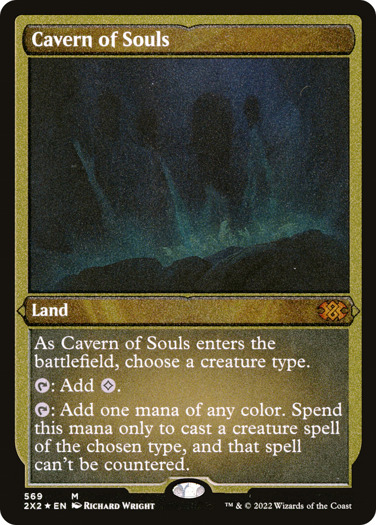 Image of Cavern of Souls (Foil Etched) (2X2-569) - Double Masters 2022 Foil