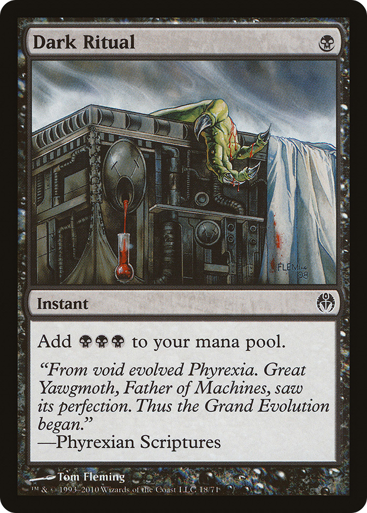 Image of Dark Ritual (DDE-018) - Duel Decks: Phyrexia vs. the Coalition