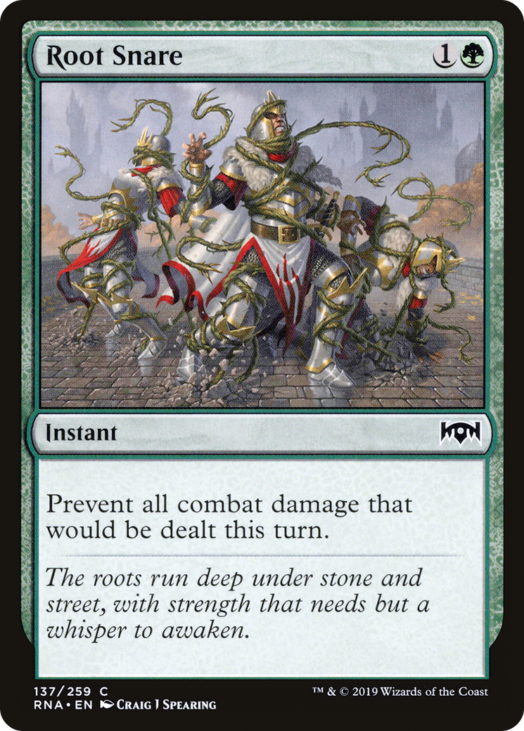 Image of Root Snare (RNA-137) - Ravnica Allegiance Foil
