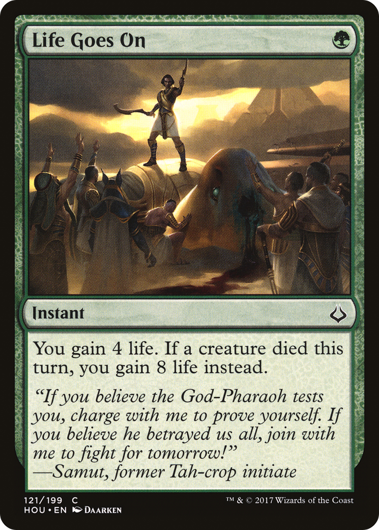 Image of Life Goes On (HOU-121) - Hour of Devastation