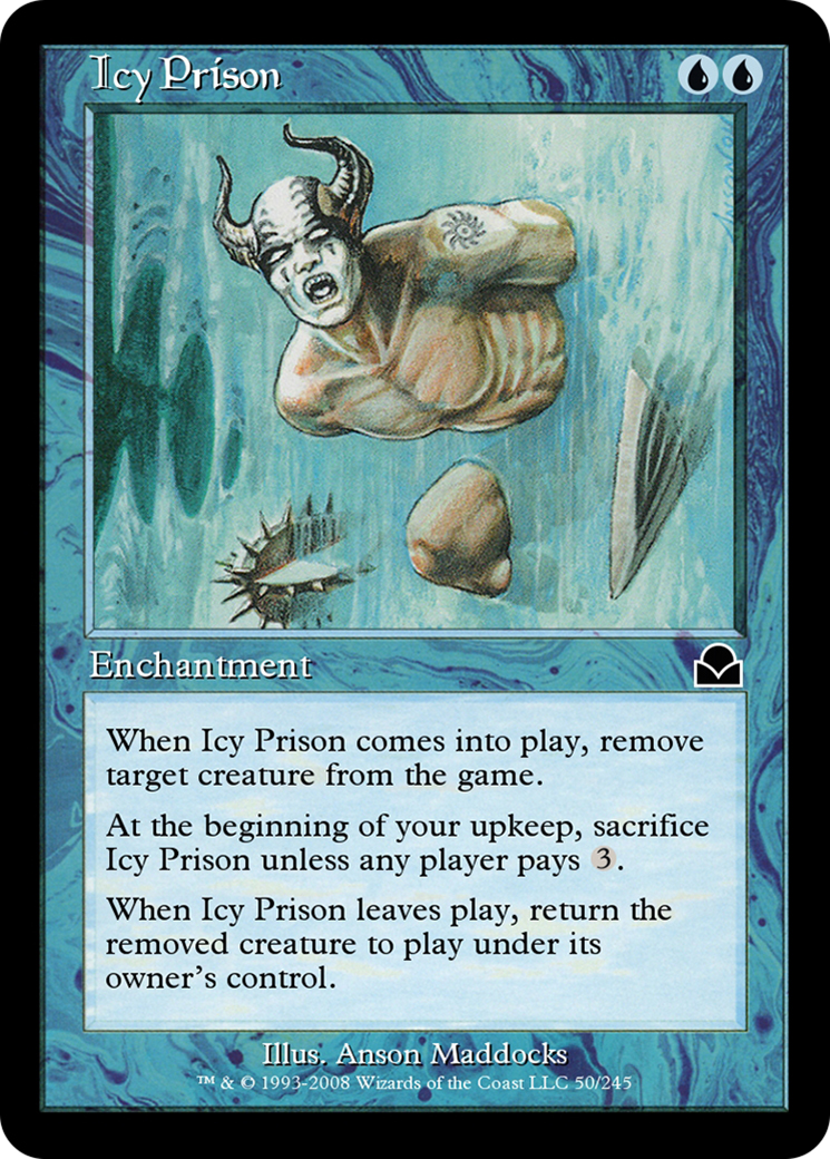 Image of Icy Prison (ME2-050) - Masters Edition II Foil