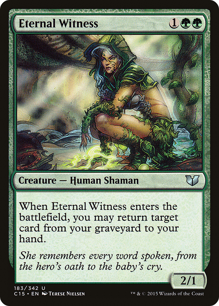 Image of Eternal Witness (C15-183) - Commander 2015