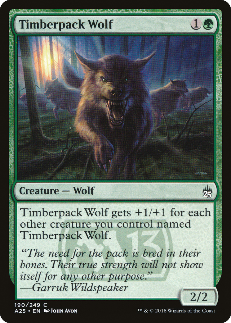 Image of Timberpack Wolf (A25-190) - Masters 25