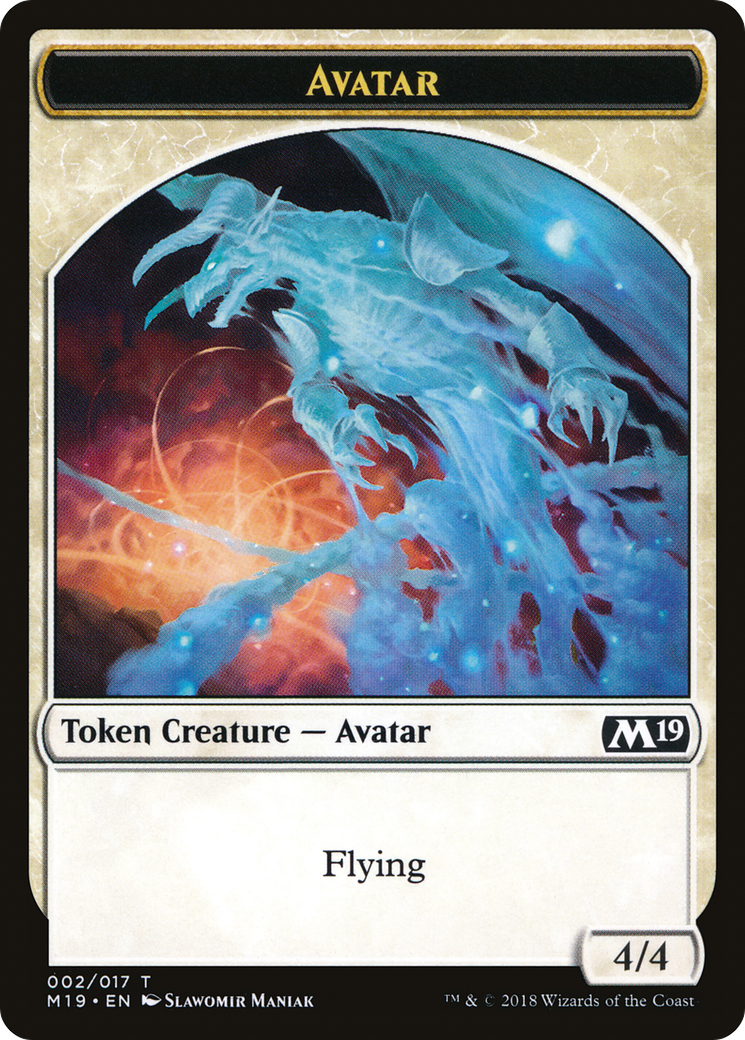 Image of Avatar Token (M19-002) - Core Set 2019 Tokens