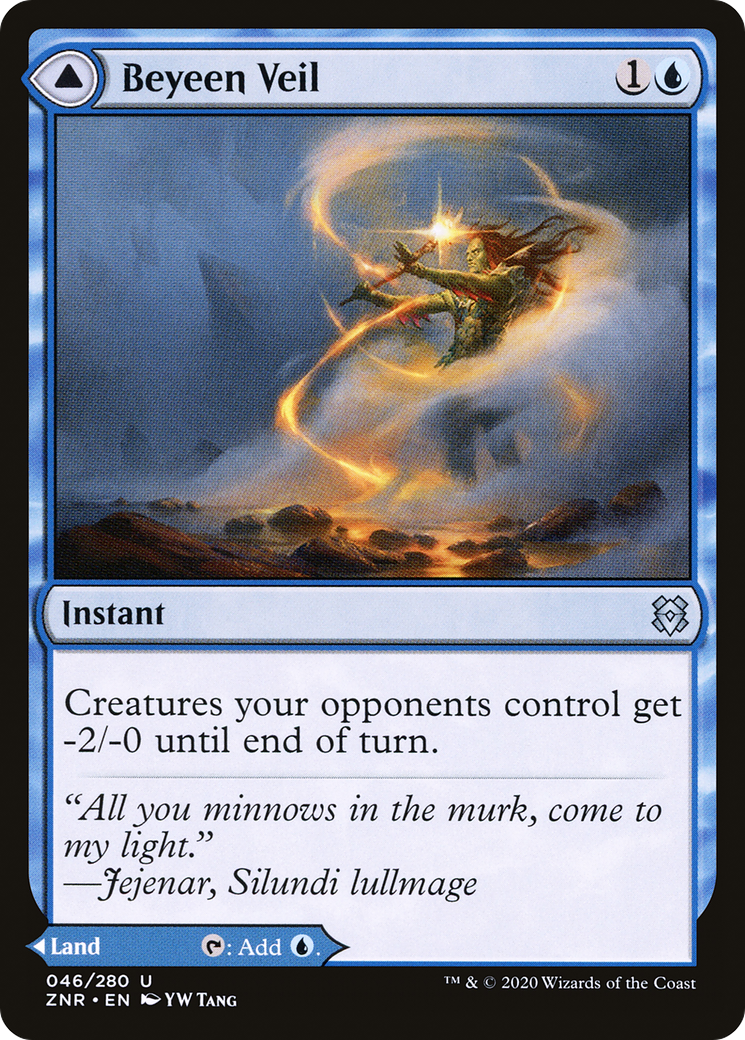 Image of Beyeen Veil (ZNR-046) - Zendikar Rising