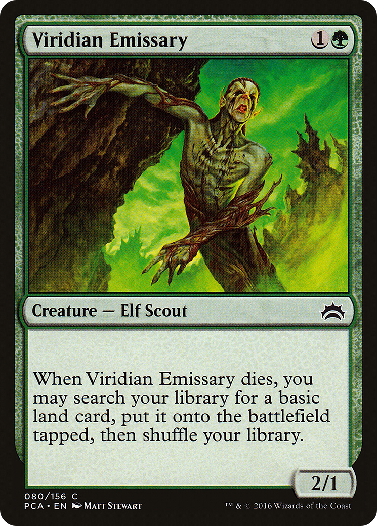 Image of Viridian Emissary (PCA-080) - Planechase Anthology