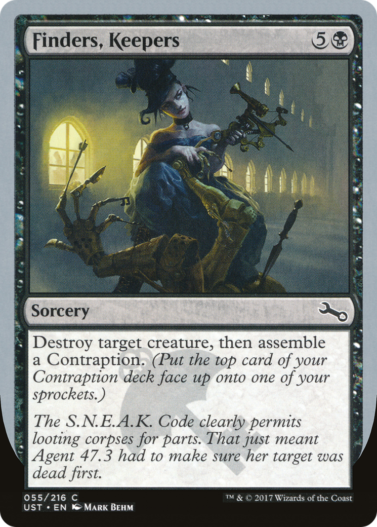 Image of Finders, Keepers (UST-055) - Unstable Foil