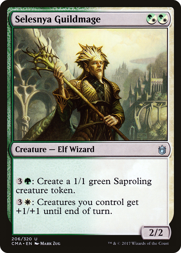 Image of Selesnya Guildmage (CMA-206) - Commander Anthology