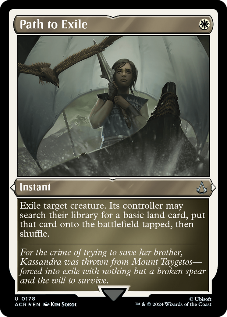 Image of Path to Exile (ACR-178) - Assassin's Creed Etched Foil