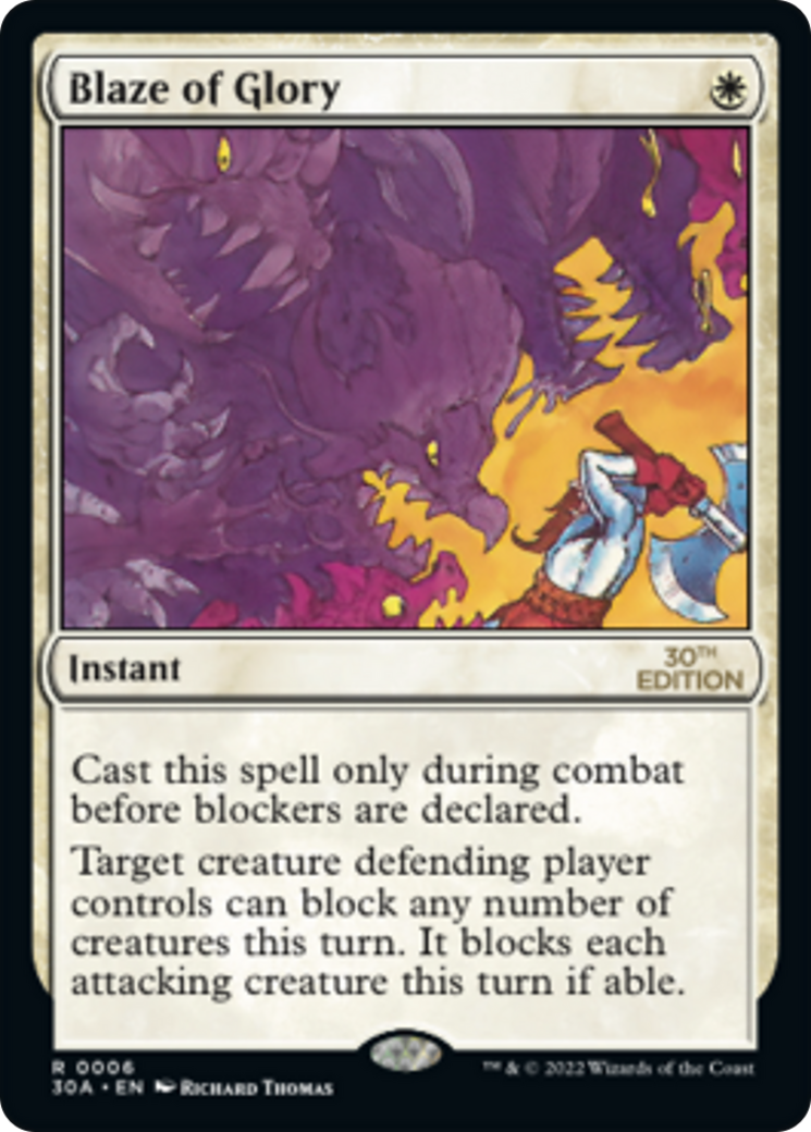 Image of Blaze of Glory (30A-006) - 30th Anniversary Edition